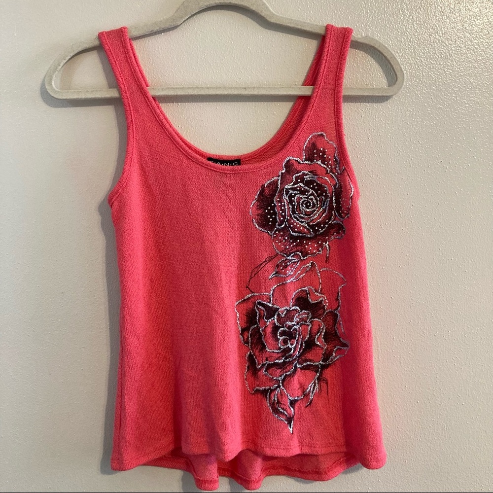 Floral tank top
